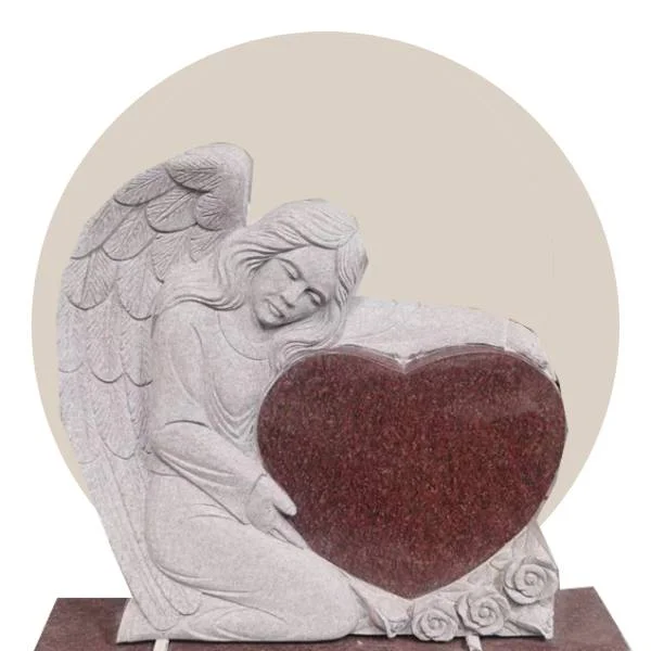 Single Angel Headstone