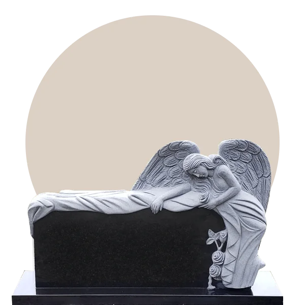 Weeping Angel Headstone